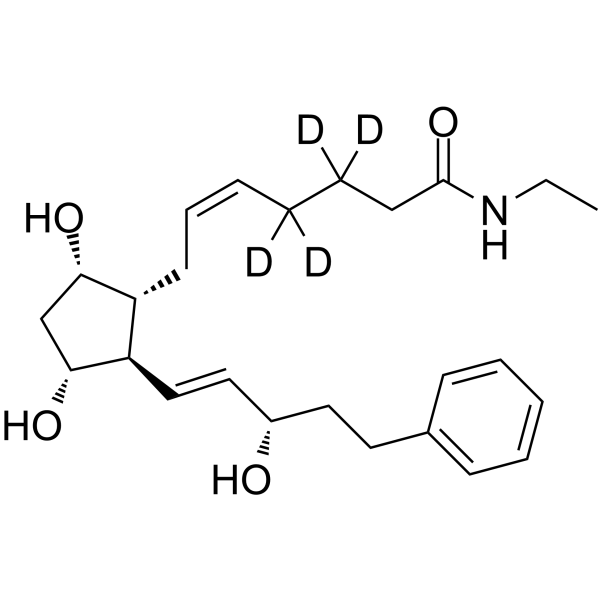 Bimatoprost-d4 Chemical Structure Bimatoprost-d4(Synonyms: AGN 192024-d4)