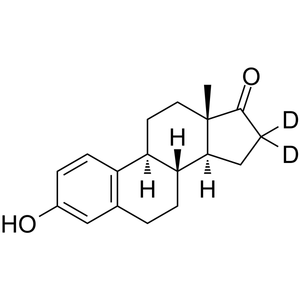 Estrone-d2-1 Chemical Structure Estrone-d2-1(Synonyms: E1-d2-1; Oestrone-d2-1)