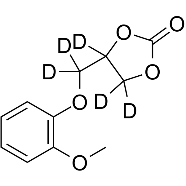 Guaifenesin-d5 cyclic carbonate(Synonyms: 愈创甘油醚 d5 cyclic carbonate)