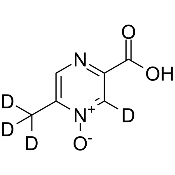 Acipimox-d4(Synonyms: 阿西莫司 d4)