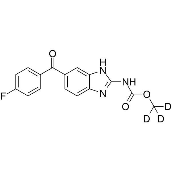 Flubendazole-d3 Chemical Structure Flubendazole-d3(Synonyms: 氟苯咪唑 d3)