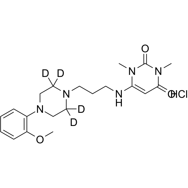 Urapidil-d4 hydrochloride(Synonyms: 盐酸乌拉地尔 d4 (盐酸盐))