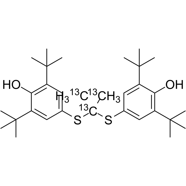 Probucol-13C3(Synonyms: 普罗布考 13C3)