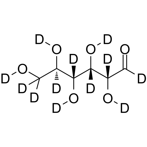 D-Glucose-d12-1 Chemical Structure D-Glucose-d12-1(Synonyms: 葡萄糖 d12-1)