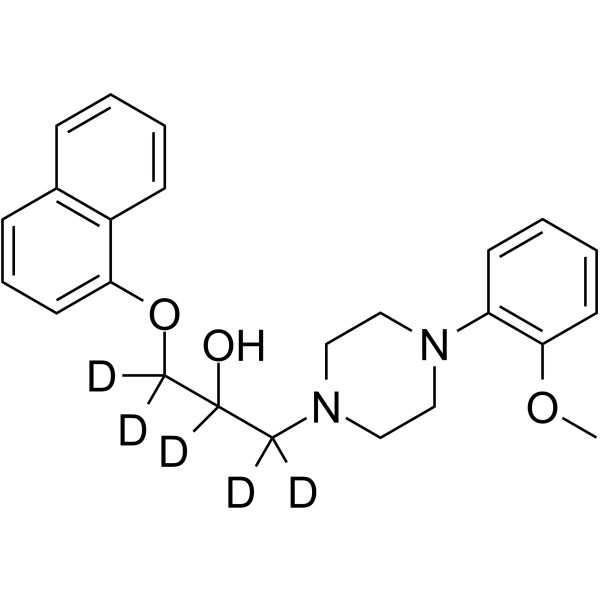 Naftopidil-d5(Synonyms: KT-611-d5;  BM-15275-d5)