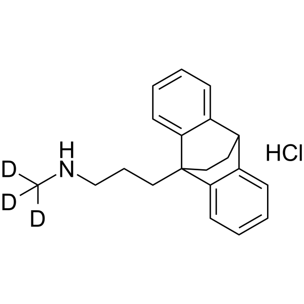 Maprotiline-d3 hydrochloride Chemical Structure Maprotiline-d3 hydrochloride