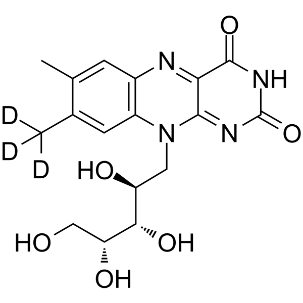 Riboflavin-d3(Synonyms: Vitamin B2-d3;  E101-d3)