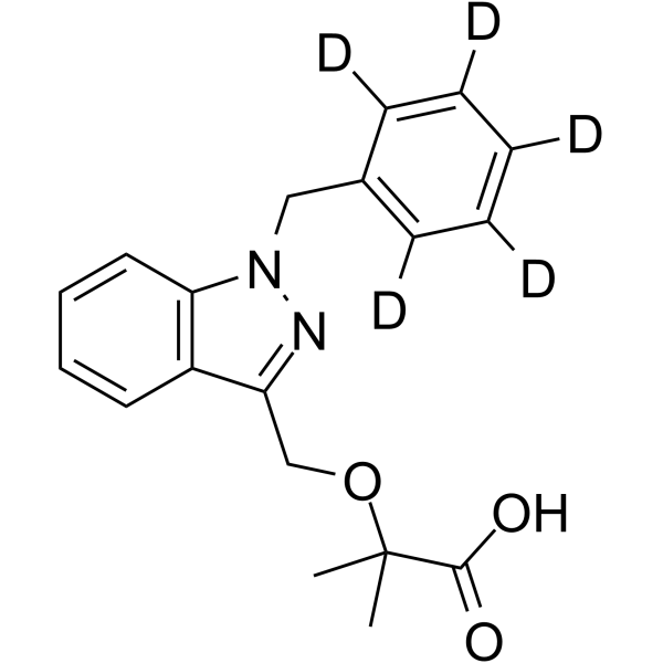 Bindarit-d5 Chemical Structure Bindarit-d5(Synonyms: AF2838-d5)