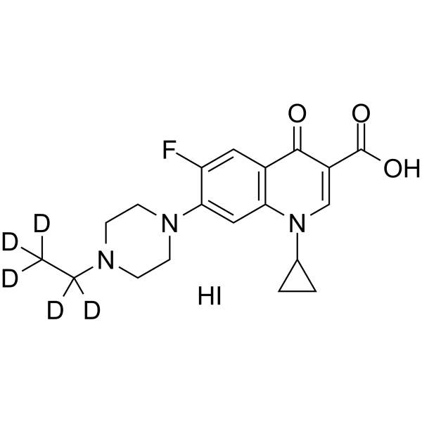 Enrofloxacin-d5 hydriodide(Synonyms: BAY Vp 2674-d5 hydriodide; PD160788-d5 hydriodide)