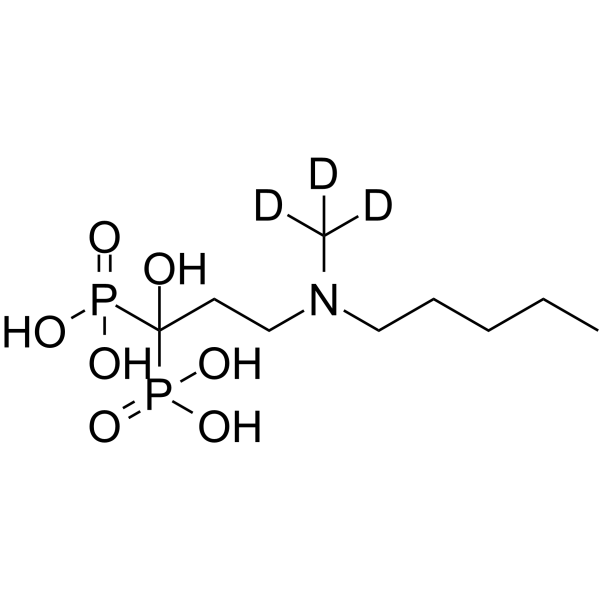 Ibandronic acid-d3 Chemical Structure Ibandronic acid-d3