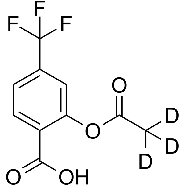 Triflusal-d3 Chemical Structure Triflusal-d3
