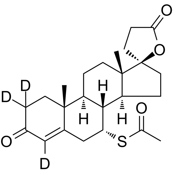Spironolactone-d3-1 Chemical Structure Spironolactone-d3-1(Synonyms: SC9420-d3-1)