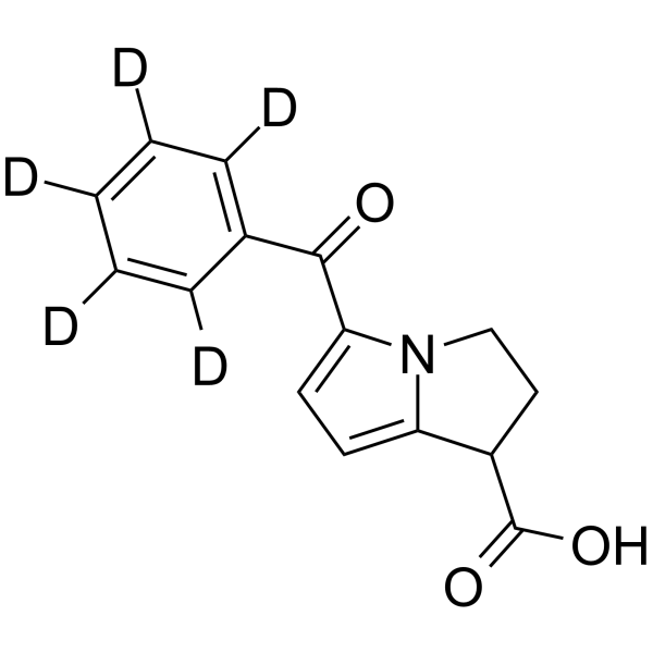 Ketorolac-d5 Chemical Structure Ketorolac-d5