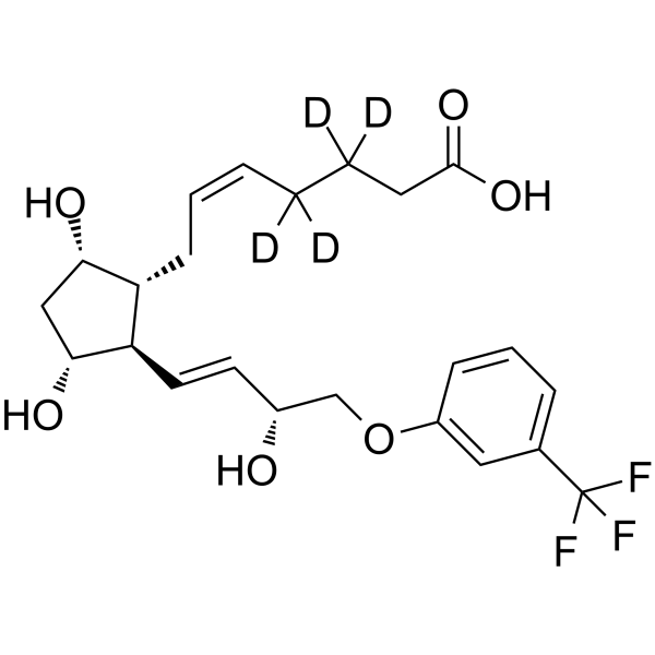 Travoprost-d4 Acid(Synonyms: 曲伏前列素酸 d4)