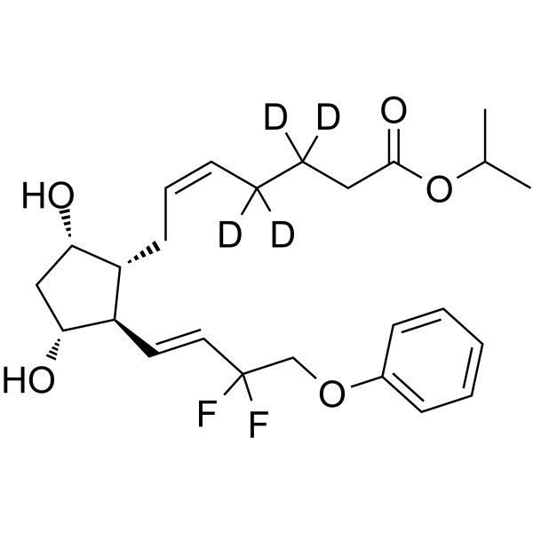 Tafluprost-d4(Synonyms: AFP-168-d4;  MK2452-d4)