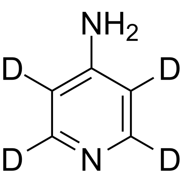 4-Aminopyridine-d4 Chemical Structure 4-Aminopyridine-d4