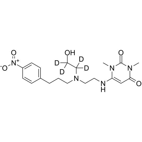 Nifekalant-d4 Chemical Structure Nifekalant-d4