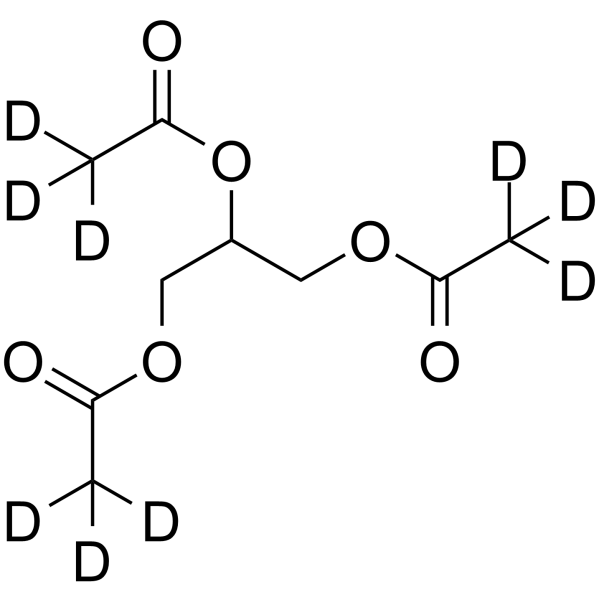 Triacetin-d9 Chemical Structure Triacetin-d9(Synonyms: 三醋精 d9)