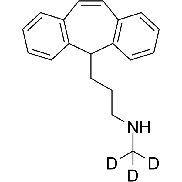 Protriptyline-d3 Chemical Structure Protriptyline-d3