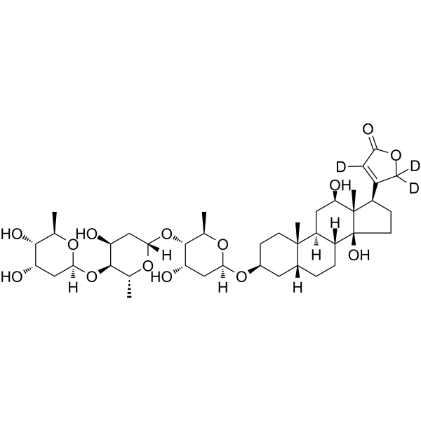Digoxin-d3(Synonyms: 12β-Hydroxydigitoxin-d3)