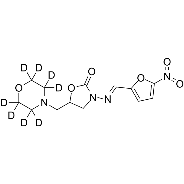 Furaltadone-d8 Chemical Structure Furaltadone-d8