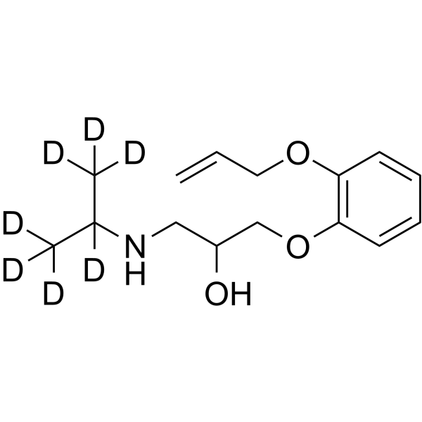 Oxprenolol-d7 Chemical Structure Oxprenolol-d7