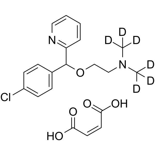 Carbinoxamine-d6 maleate