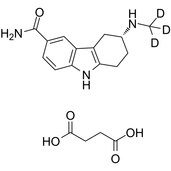 Frovatriptan-d3 succinate(Synonyms: (R)-Frovatriptan-d3 succinate; SB 209509-d3 succinate; VML 251-d3 succinate)