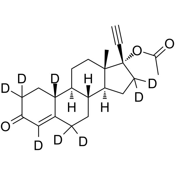 Norethindrone acetate-D8(Synonyms: 19-Norethindrone acetate-D8)