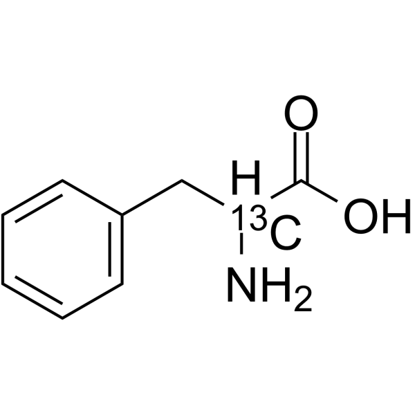 DL-3-Phenylalanine-13C-1 Chemical Structure DL-3-Phenylalanine-13C-1