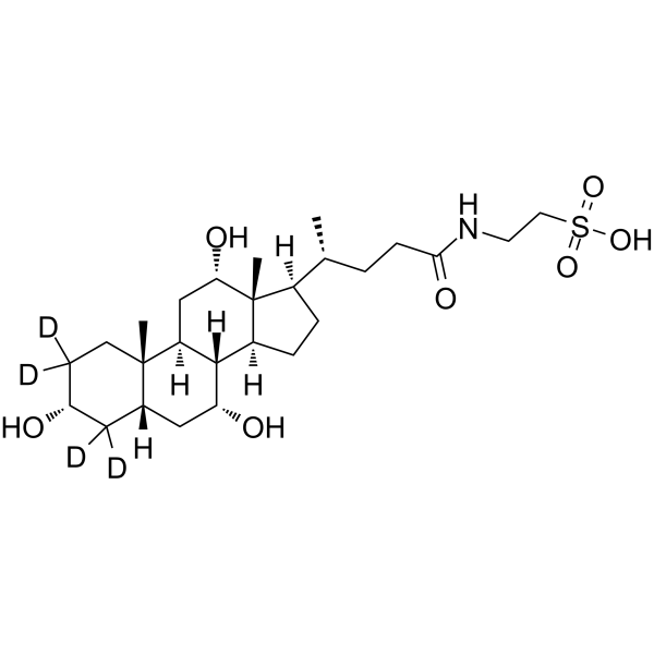 Taurocholic acid-d4(Synonyms: N-Choloyltaurine-d4)