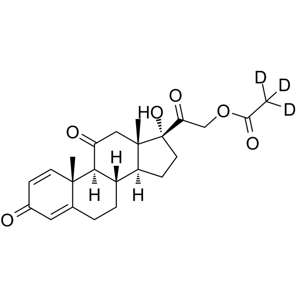 Prednisone acetate-d3(Synonyms: Prednisone 21-acetate-d3)