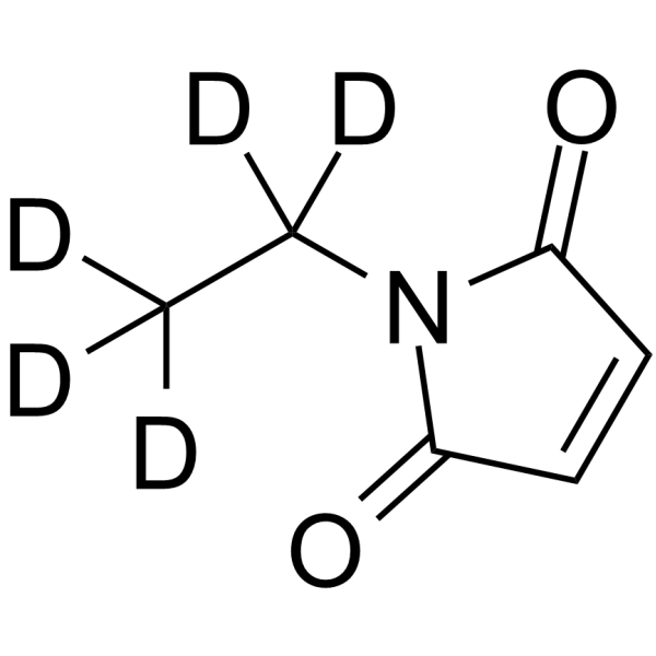 N-Ethylmaleimide-d5 Chemical Structure N-Ethylmaleimide-d5(Synonyms: NEM-d5)