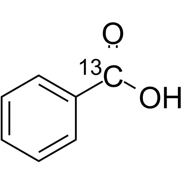 Benzoic acid-13C Chemical Structure Benzoic acid-13C