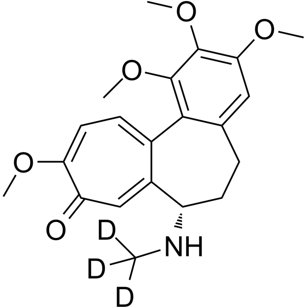 Colcemid-d3 Chemical Structure Colcemid-d3(Synonyms: Demecolcine-d3)