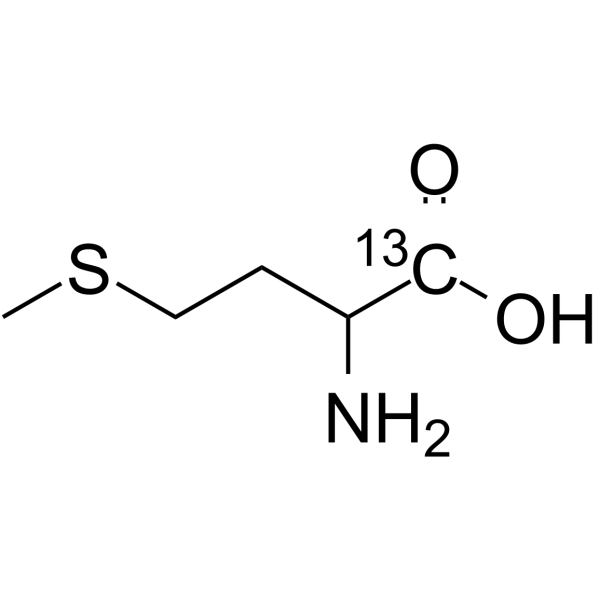 DL-Methionine-13C Chemical Structure DL-Methionine-13C