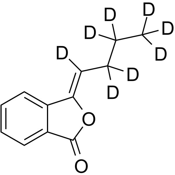 3-Butylidenephthalide-d8 Chemical Structure 3-Butylidenephthalide-d8(Synonyms: Butylidenephthalide-d8)