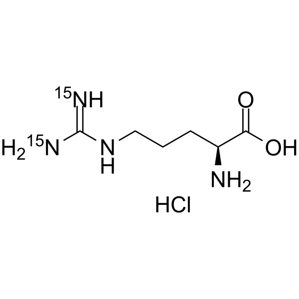 L-Arginine-15N2 hydrochloride(Synonyms: (S)-(+)-Arginine-15N2 hydrochloride)