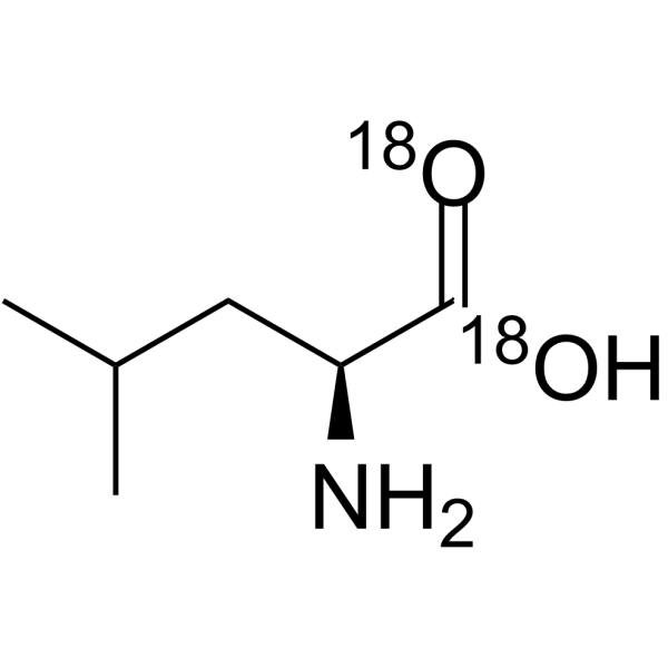 L-Leucine-18O2 Chemical Structure L-Leucine-18O2(Synonyms: L-亮氨酸 18O2)