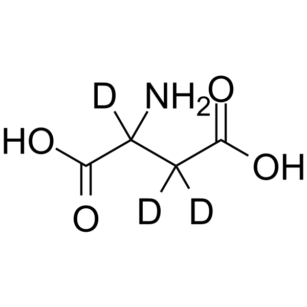 DL-Aspartic acid-d3(Synonyms: L-天冬氨酸 d3)