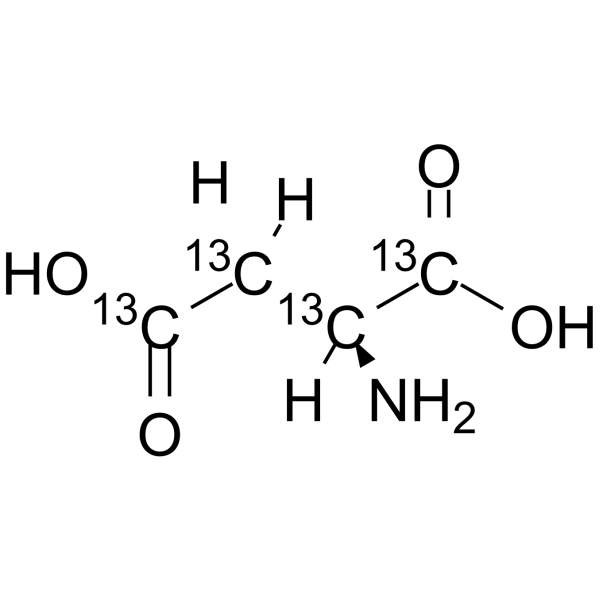 L-Aspartic acid-13C4(Synonyms: L-天冬氨酸 13C4)