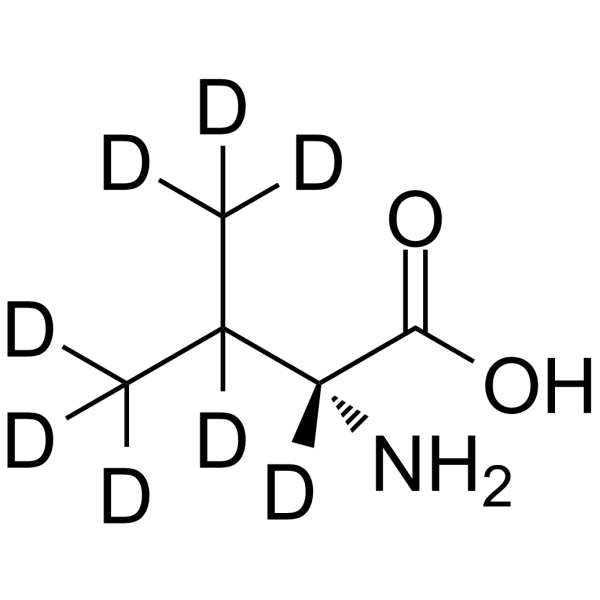 D-Valine-d8 Chemical Structure D-Valine-d8