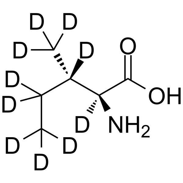 L-Isoleucine-d10(Synonyms: L-异亮氨酸 d10)