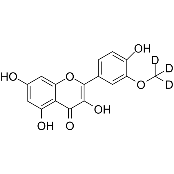 Isorhamnetin-d3 Chemical Structure Isorhamnetin-d3(Synonyms: 3