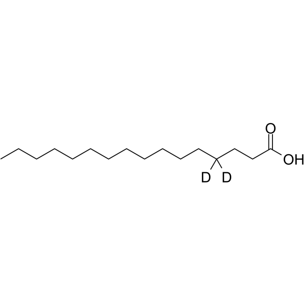 Palmitic acid-d2-4