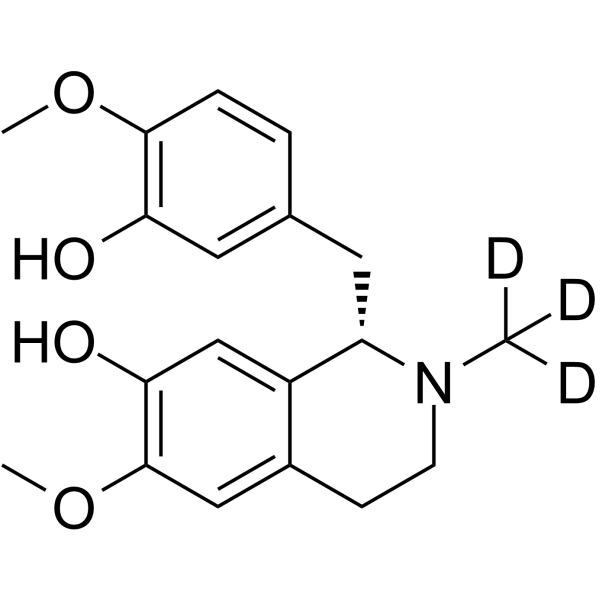 Reticuline-d3(Synonyms: 番荔枝碱 d3)