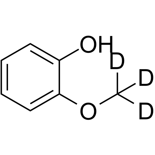Guaiacol-d3 Chemical Structure Guaiacol-d3(Synonyms: 2-Methoxyphenol-d3)