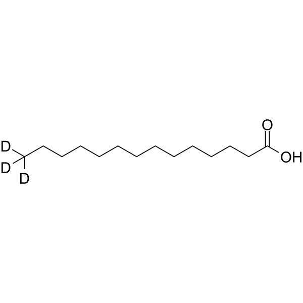 Myristic acid-d3(Synonyms: 肉豆蔻酸 d3)