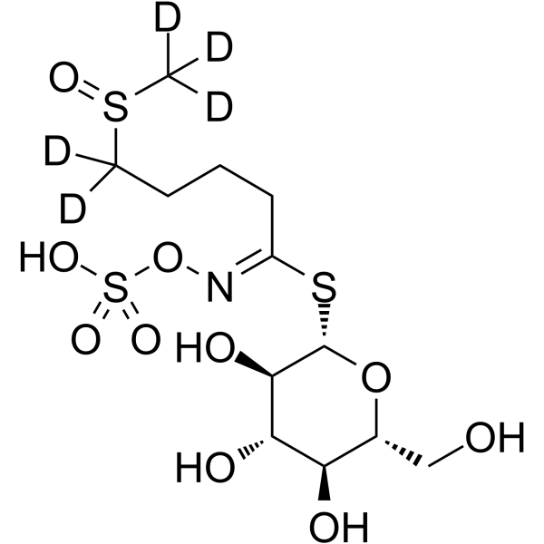 Glucoraphanin-d5 Chemical Structure Glucoraphanin-d5