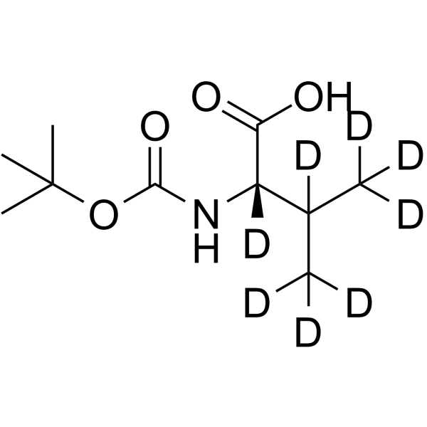 Boc-L-Valine-d8 Chemical Structure Boc-L-Valine-d8